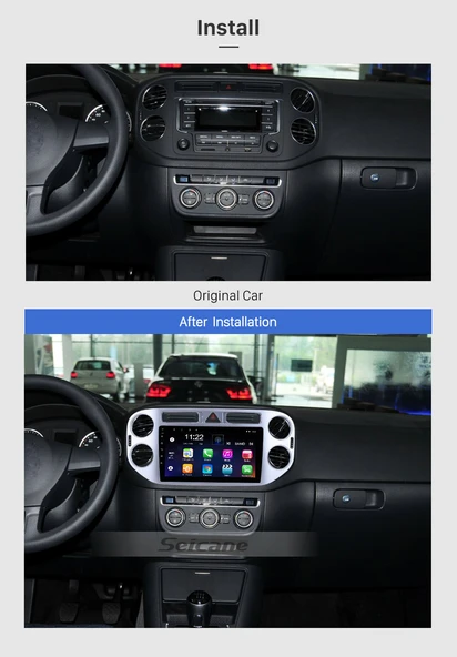 Navixx VW TIGUAN 2010 MULTİMEDYA NAVİGASYON USB KAMERA CARPLAYER 4 RAM - 2