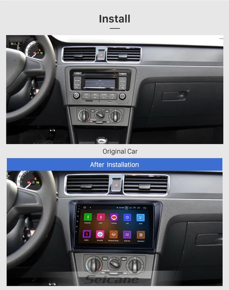 DVNOX SKODA RAPID 2013+ MULTİMEDYA NAVİGASYON USB KAMERA CARPLAYER 4 RAM - Resim 2