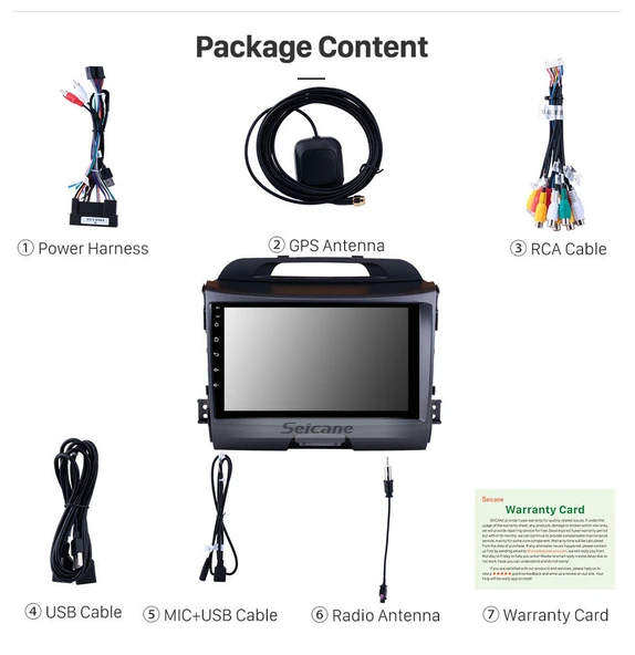 DVNOX KIA SPORTAGE 2010-2015 MULTİMEDYA NAVİGASYON USB KAMERA CARPLAYER 4 RAM - Resim 3