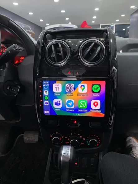 DVNOX DACIA DUSTER 2015+ MULTİMEDYA NAVİGASYON USB KAMERA CARPLAYER 4 RAM ürün görseli 1