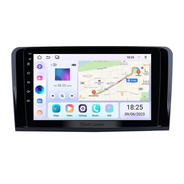 Navixx MERCEDES ML 2006-2012 MULTİMEDYA NAVİGASYON USB KAMERA CARPLAYER 4 RAM ürün görseli