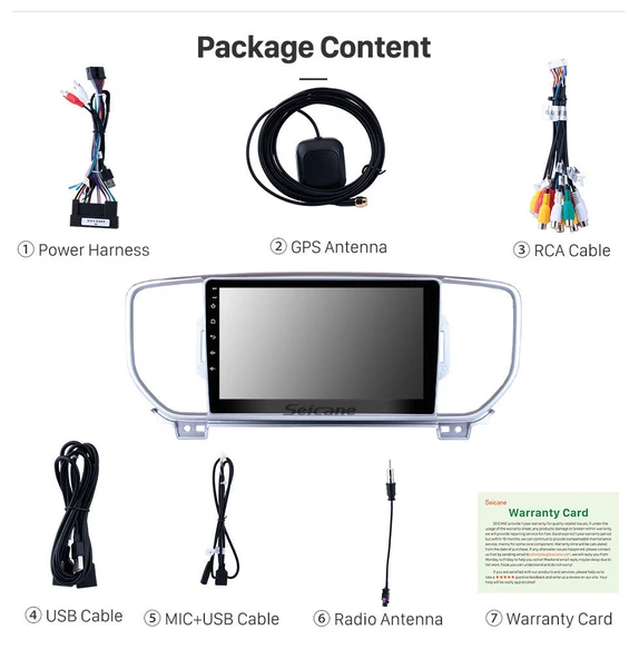 DVNOX KIA SPORTAGE 2016-2018 MULTİMEDYA NAVİGASYON USB KAMERA CARPLAYER 4 RAM - Resim 3