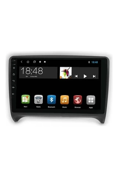 DARWİLL AUDI A4 2002-2008 MULTİMEDYA NAVİGASYON USB KAMERA CARPLAYER 4 RAM ürün görseli