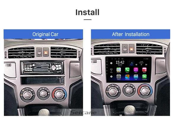 DVNOX HYUNDAI MATRIX 2001-2010 MULTİMEDYA NAVİGASYON USB KAMERA CARPLAYER 4 RAM - Resim 2
