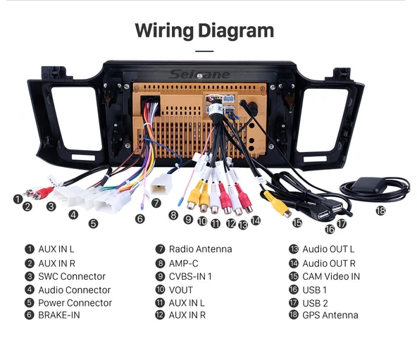 DVNOX TOYOTA RAV4 2013+ MULTİMEDYA NAVİGASYON USB KAMERA CARPLAYER 4 RAM - Resim 4