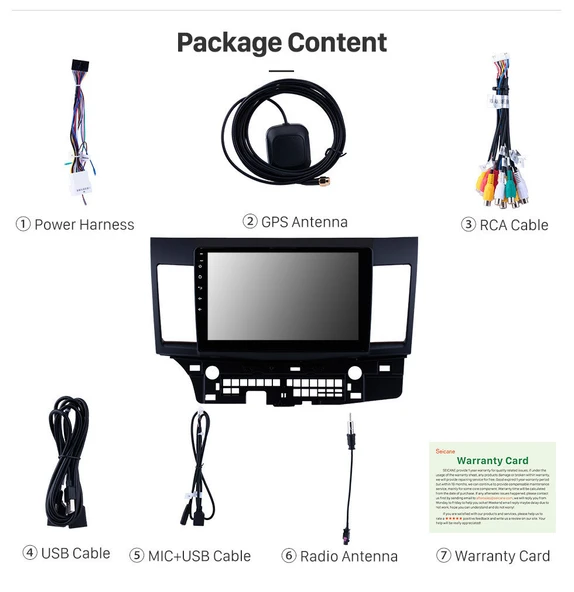 Navixx MITSUBISHI LANCER 2010+ MULTİMEDYA NAVİGASYON USB KAMERA CARPLAYER 4 RAM - Resim 3