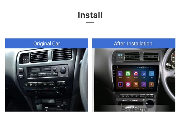 DARWİLL TOYOTA COROLLA 1993 MULTİMEDYA NAVİGASYON USB KAMERA CARPLAYER 4 RAM - Resim 2