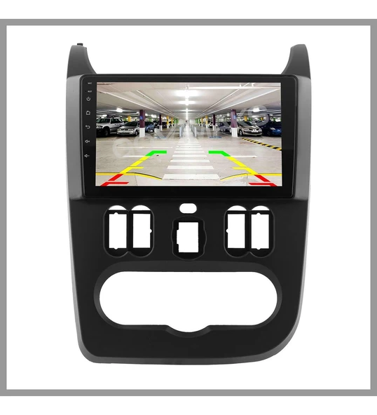 Necvox DACIA SANDERO/DUSTER 2010-2013 MULTİMEDYA NAVİGASYON USB KAMERA CARPLAYER 4 RAM - Resim 2