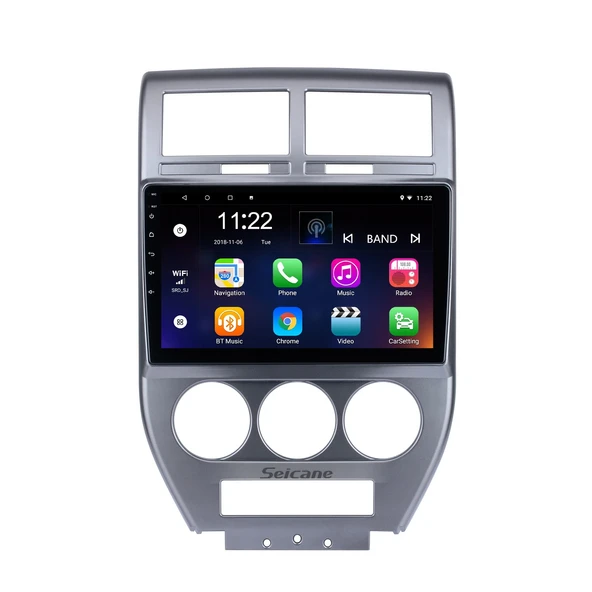 DARWİLL JEEP COMPASS 2007-2009 MULTİMEDYA NAVİGASYON USB KAMERA CARPLAYER 4 RAM