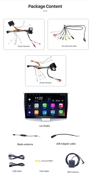 DARWİLL VW PASSAT B7/CC 2012+ MULTİMEDYA NAVİGASYON USB KAMERA CARPLAYER 4 RAM - Resim 3