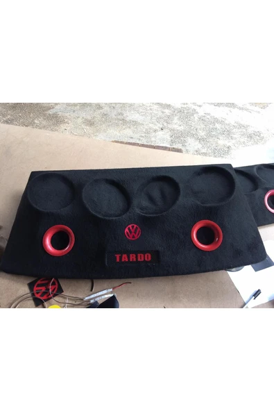 Sağlam Volkswagen Bora, Golf, Polo, B5 PANDİZOT HOPARLÖR YUVALARI İSTEĞE GÖRE AYARLANIYOR 4 oval 2x10 - 2