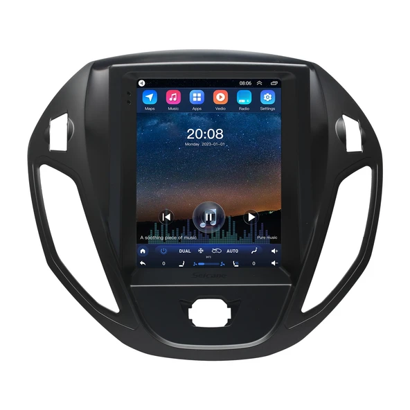 Necvox FORD COURIER TESLA MULTİMEDYA NAVİGASYON USB KAMERA CARPLAYER 4 RAM ürün görseli