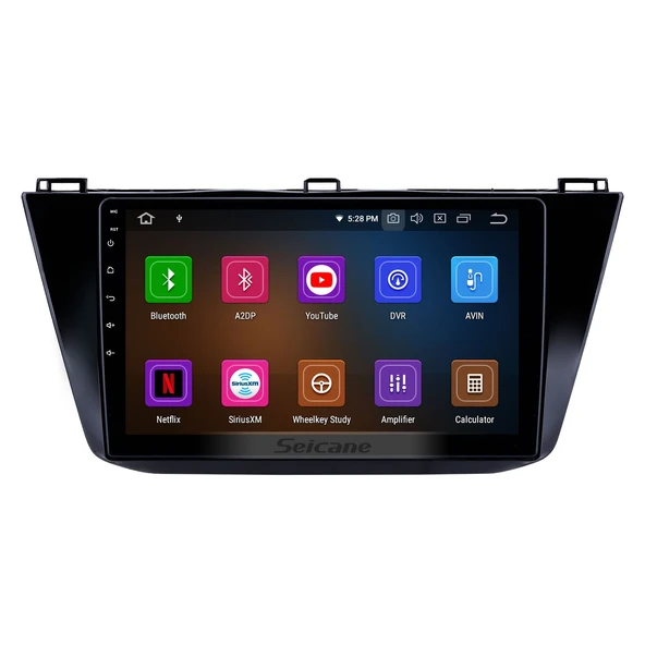 Necvox VW TIGUAN 2017+ MULTİMEDYA NAVİGASYON USB KAMERA CARPLAYER 4 RAM