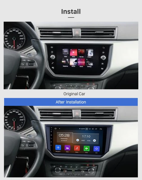 Fimex SEAT IBIZA 2018+ MULTİMEDYA NAVİGASYON USB KAMERA CARPLAYER 6 RAM - 3