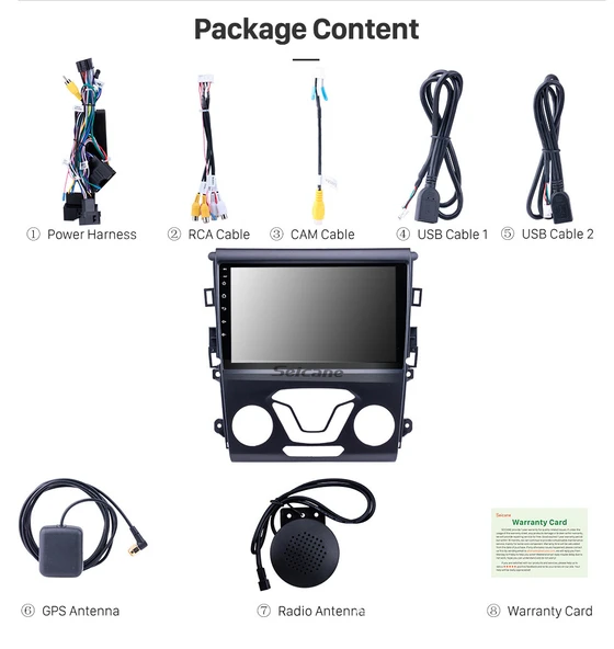 Fimex FORD MONDEO 2013+ MULTİMEDYA NAVİGASYON USB KAMERA CARPLAYER 6 RAM - 3