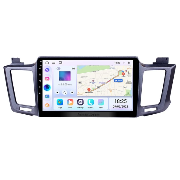 Necvox TOYOTA RAV4 2013+ MULTİMEDYA NAVİGASYON USB KAMERA CARPLAYER 4 RAM