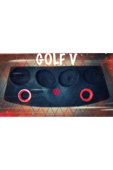 Sağlam Volkswagen Bora, Golf, Polo, B5 PANDİZOT HOPARLÖR YUVALARI İSTEĞE GÖRE AYARLANIYOR 4x20 2x10 - 3