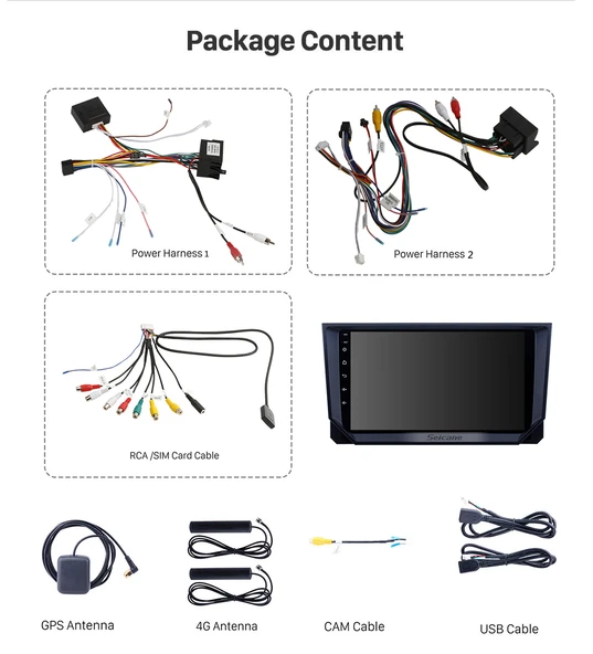 Fimex SEAT IBIZA 2018+ MULTİMEDYA NAVİGASYON USB KAMERA CARPLAYER 6 RAM - 4