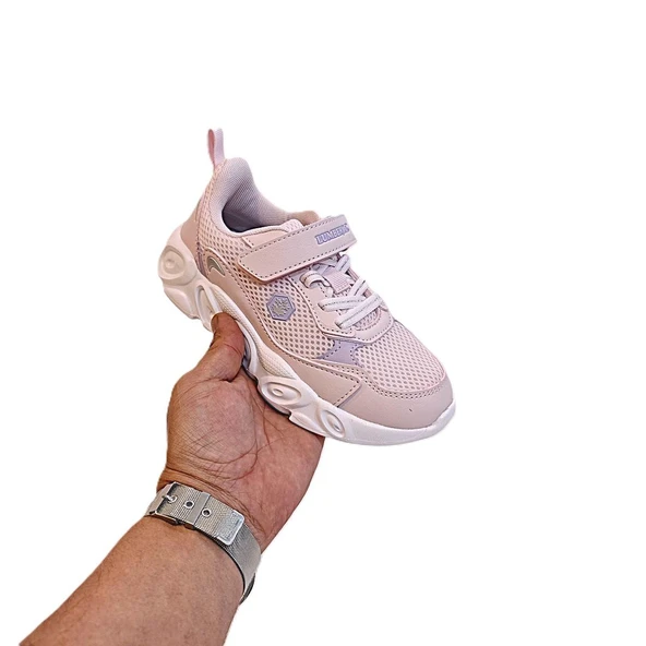 Lumberjack Karına Pudra Cırtlı Koşu Kız Çocuk Spor Ayakkabı - Resim 6