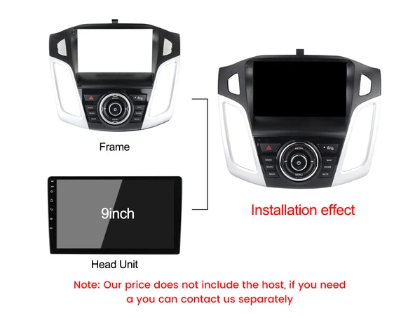 Fimex FORD FOCUS 3 2012-2017 MULTİMEDYA NAVİGASYON USB KAMERA CARPLAYER 6 RAM