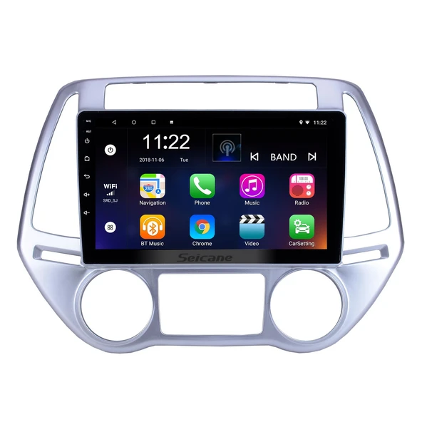 Fimex HYUNDAI İ20 ANALOG/DIGITAL CLIMATE 2008-2012 MULTİMEDYA NAVİGASYON USB KAMERA CARPLAYER 6 RAM