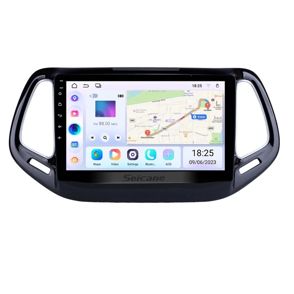 Navigold JEEP COMPASS 2017+ MULTİMEDYA NAVİGASYON USB KAMERA CARPLAYER 6 RAM