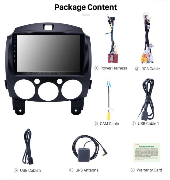 Navigold MAZDA 2 2010+ MULTİMEDYA NAVİGASYON USB KAMERA CARPLAYER 6 RAM - 3