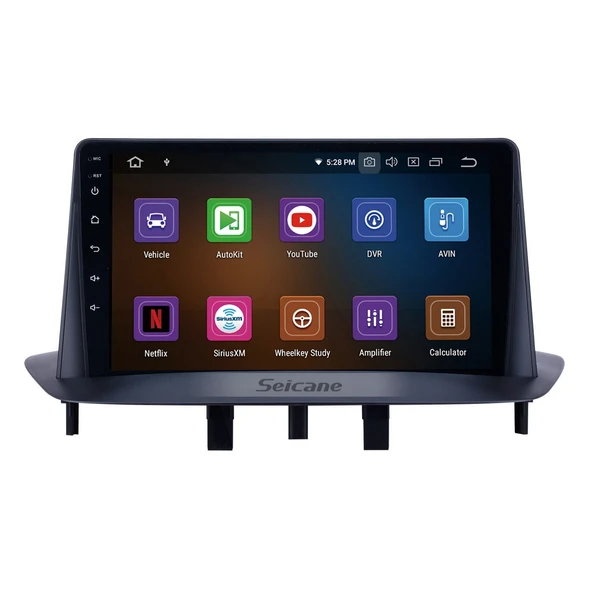 Navigold RENAULT MEGANE 3 2008-2015 MULTİMEDYA NAVİGASYON USB KAMERA CARPLAYER 6 RAM