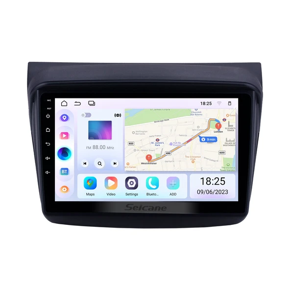 Navigold MITSUBISHI L200 2006-2014 MULTİMEDYA NAVİGASYON USB KAMERA CARPLAYER 6 RAM