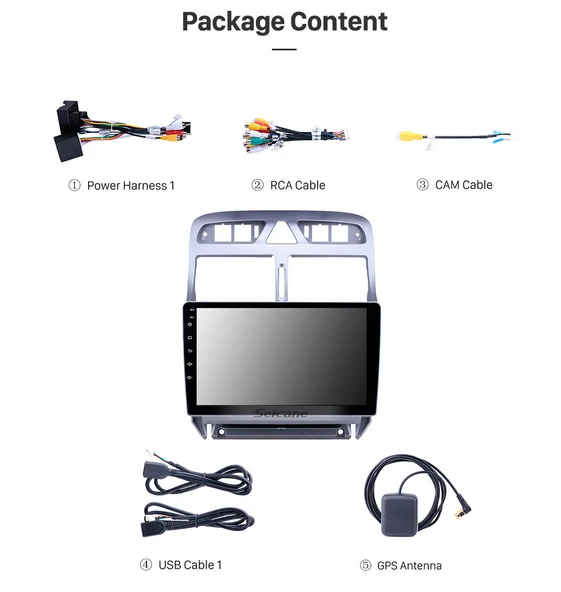 Navixx PEUGEOT 307 2002-2013 MULTİMEDYA NAVİGASYON USB KAMERA CARPLAYER 6 RAM - 3