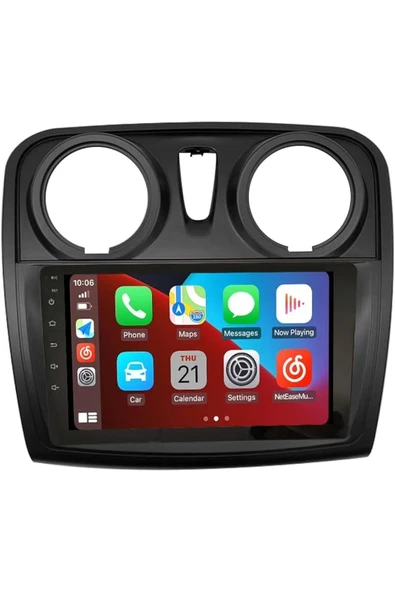 Navixx DACIA SANDERO/LOGAN 2015-2018 MULTİMEDYA NAVİGASYON USB KAMERA CARPLAYER 6 RAM