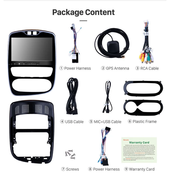 Navixx RENAULT CLIO 4 (ESKİ KASA) 2018-2019 MULTİMEDYA NAVİGASYON USB KAMERA CARPLAYER 6 RAM - 3