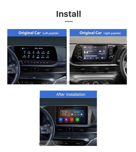 DVNOX HYUNDAI İ20 2023 MULTİMEDYA NAVİGASYON USB KAMERA CARPLAYER 6 RAM - 2