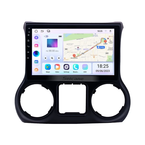 DARWİLL JEEP WRANGLER 2015-2018 MULTİMEDYA NAVİGASYON USB KAMERA CARPLAYER 6 RAM