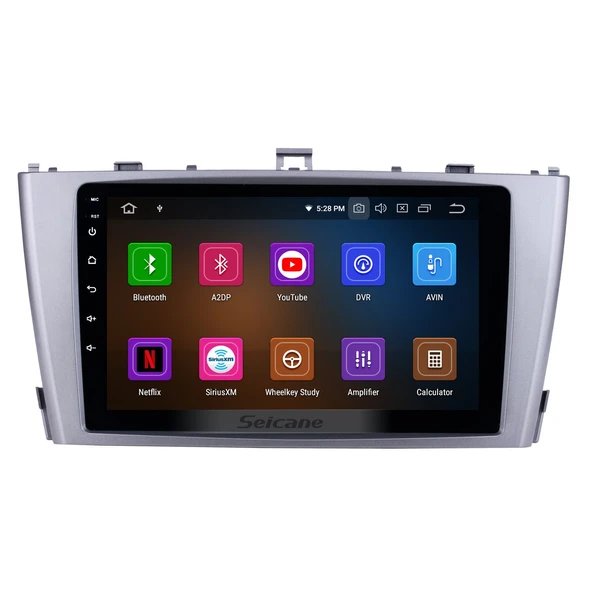 Necvox TOYOTA AVENSIS 2009-2015 MULTİMEDYA NAVİGASYON USB KAMERA CARPLAYER 6 RAM