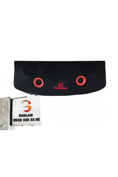 Sağlam ELYAFLI HONDA VTEC PANDİZOT 4 OVAL KABARTMALI FİBERLİ 4x20 2x10