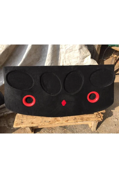 Sağlam RENAULT CLİO PANDİZOT(1-2-3-4-5 ÖZEL ÜRETİM) POLYESTERLİ KABARTMALI 2PORT 4x20 2x10 - 2