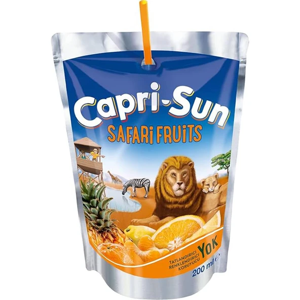 Capri-Sun Safari Sun Karışık Meyveli İçecek 20 x 200 ml - 2