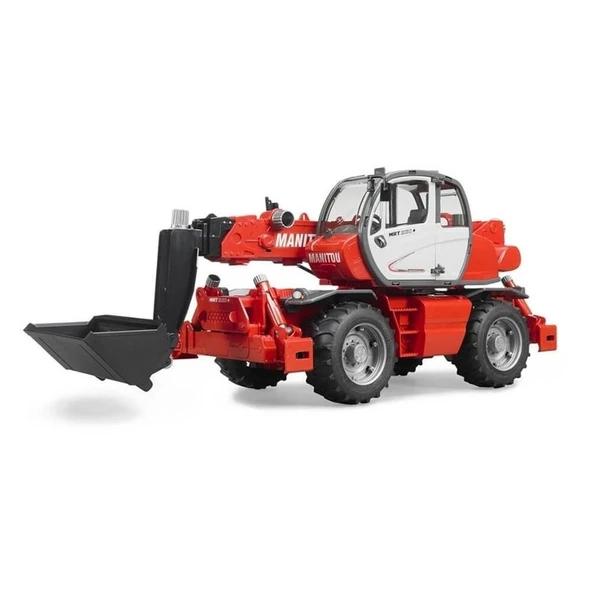 Bruder Manitou MRT 2150 Teleskopik Oyuncak Forklift - Resim 3
