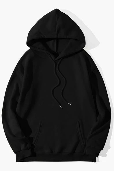 Unisex If My Mouth Sırt Baskılı Oversize Sweatshirt - Resim 2