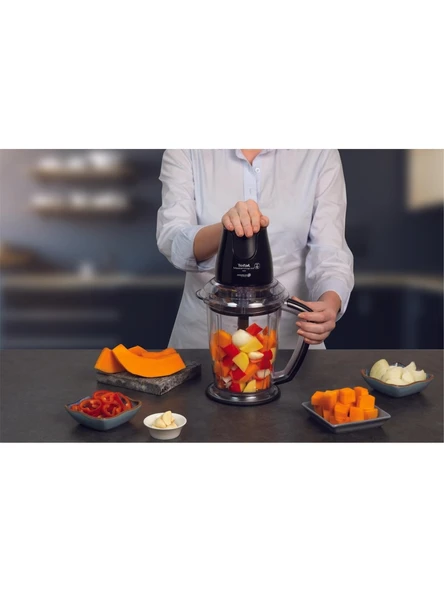 Tefal MASTERCHOP 4 BICAKLI MAXI DOGRAYICI SIYAH - 2