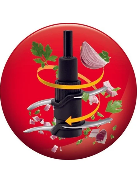 Tefal MASTERCHOP 4 BICAKLI MAXI DOGRAYICI SIYAH - 4