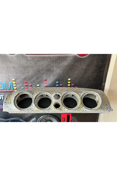 Sağlam Honda Civic Pandizot 4 Oval Polyesterli Kabartmalı Portlu en iyi kalite boyalı - Resim 3