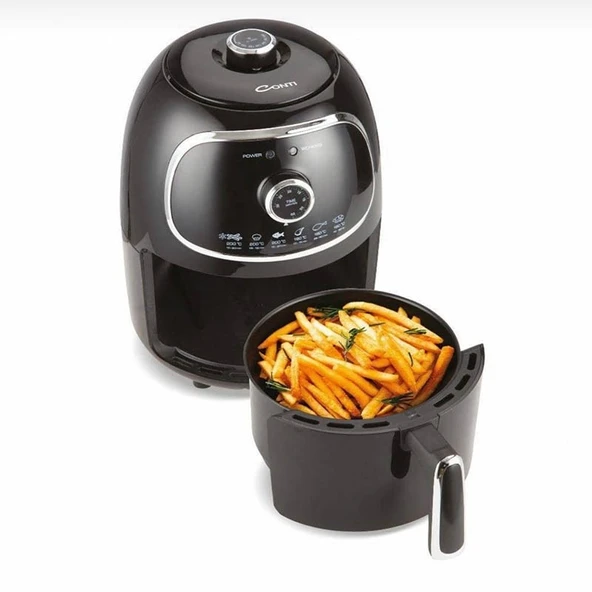 Conti CDF-401 Frito Airfryer 2 lt Yağsız Beyaz Fritöz - 2