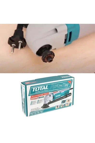 Total Çok Amaçlı El Aleti Kablolu 220 V Paspaslama 300 W Raspalama Testere Kazıyıcı Kesici TS3006 - 8