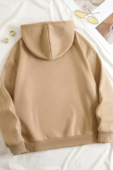 Unisex Desire Brooklyn Baskılı Oversize Sweatshirt - Resim 2