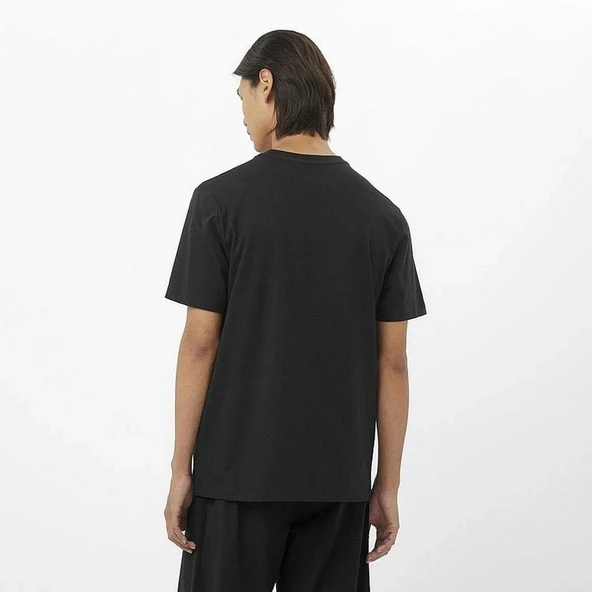 Salomon LC2526200 Logo Tee M Erkek Spor Tişört - 2