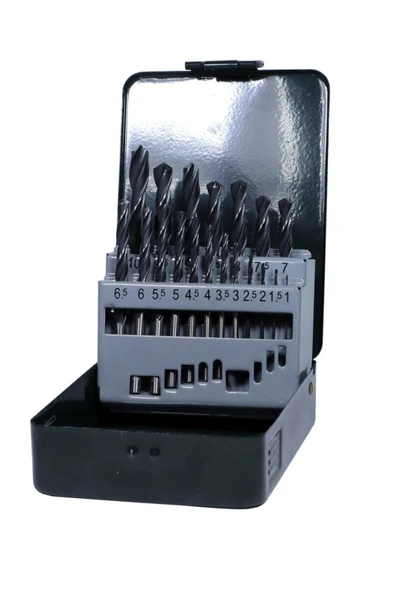 Hss Matkap Ucu Seti 1mm-10 Mm 19 Parça Kutulu