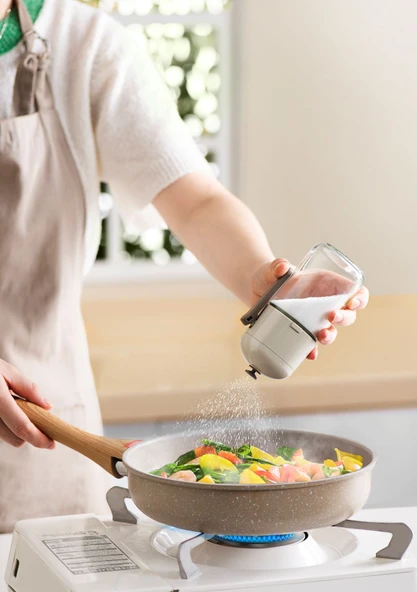 Pinmoo Easy Ayarlı Tuzluk-Biberlik- Baharatlık 180 ml. - 4