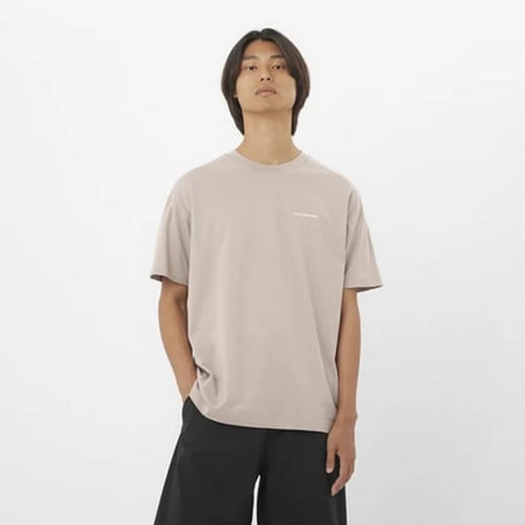 Salomon LC2527600 Logo Rx Tee M Erkek Spor Tişört - 2